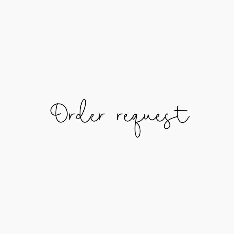 

order request