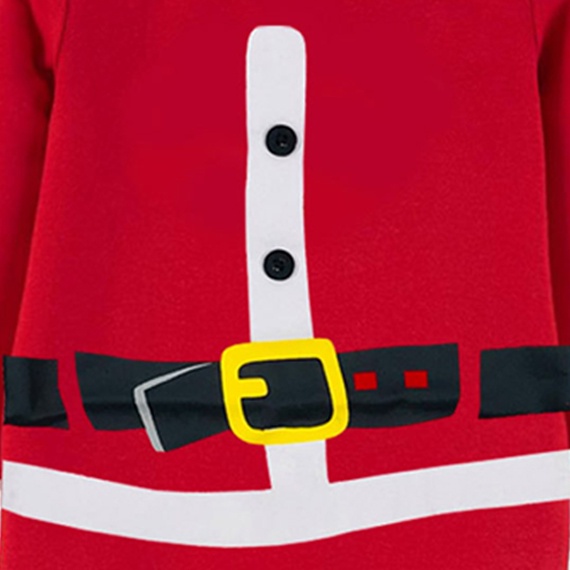 Hey Baby Classic Santa Romper-1