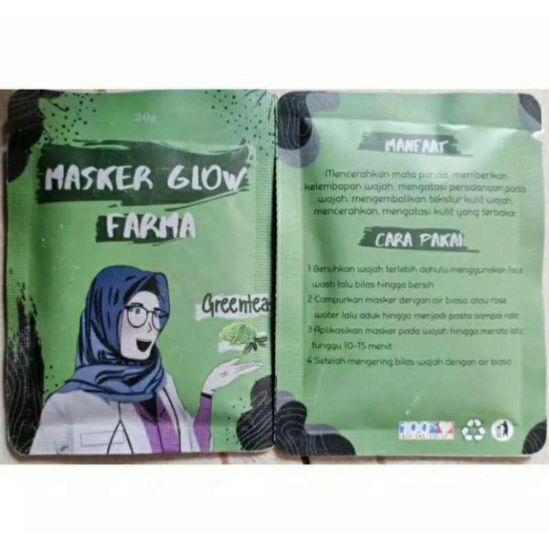 MASKER GLOW FARMA