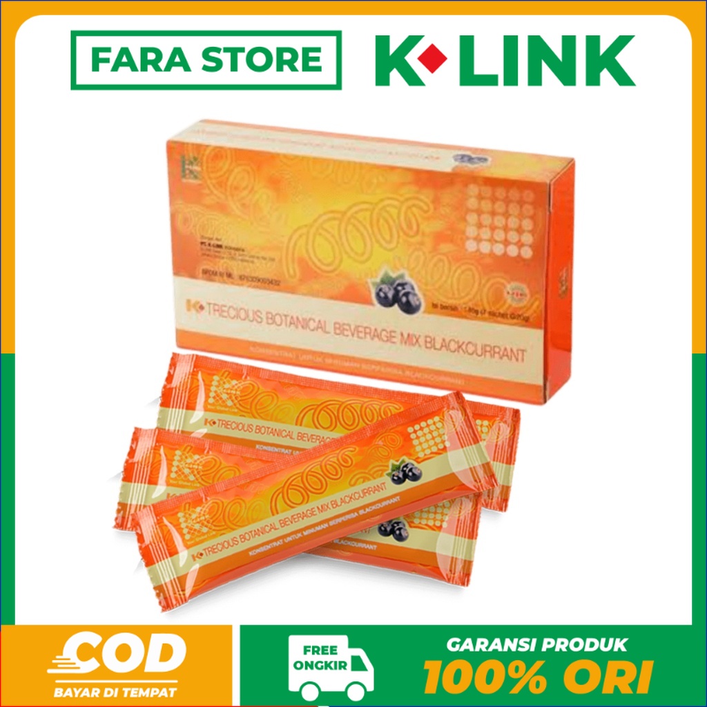

[COD] SPIRULINA K LINK ASLI / K-TRECIOUS BOTANICAL BEVERAGE MIX BLACKCURRANT