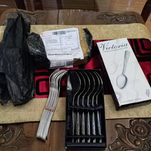 Promo Sendok Garpu Stainlessteel Lusinan