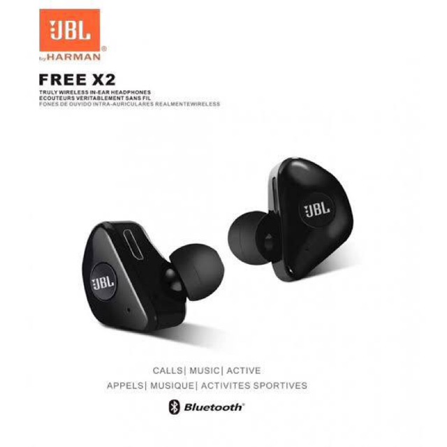 JBL FREE X2 BLUETOOTH HEADSET