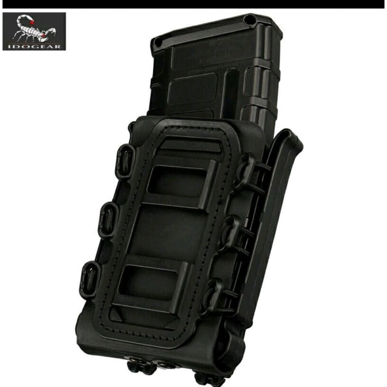 holster magazine hitam