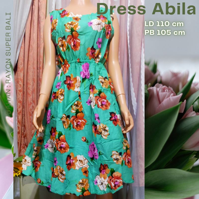 Dress Abila //Dress Bali //Daster Abila