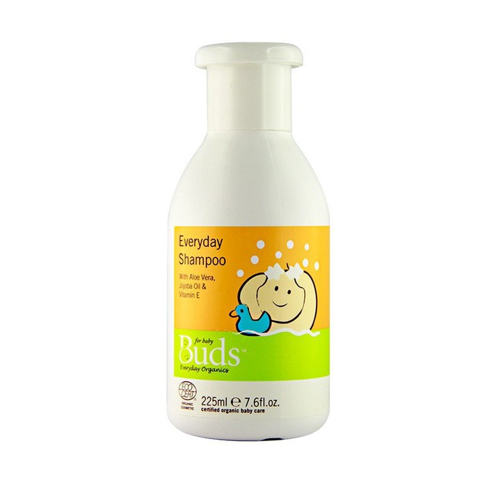 Buds Organics BEO - Everyday Shampoo 225ml - Shampoo Bayi Organik