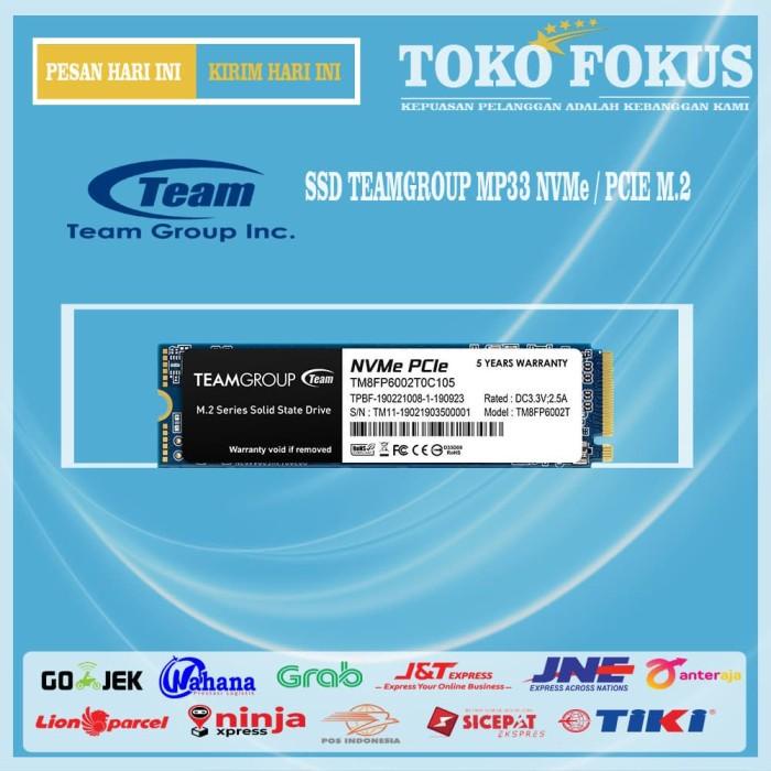 Ssd | Team Mp33 Ssd Nvme M.2 / M2 256 Gb - Nvme 256Gb