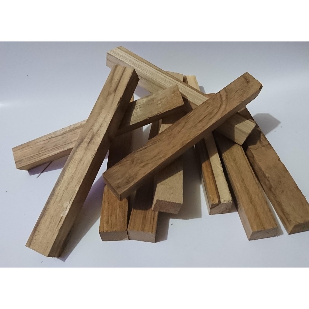 Stik Potongan Kayu Jati