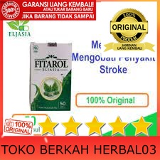 100% ASLI Obat Stroke Herbal Fitarol Eljasia - 1 Botol