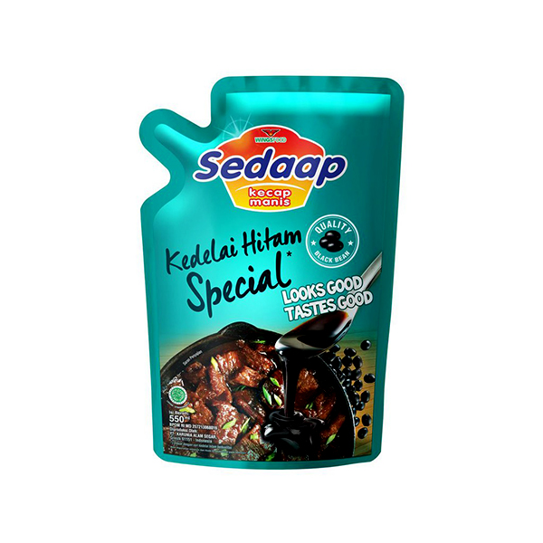 

SEDAAP KECAP MANIS SPECIAL REFILL 550 ML