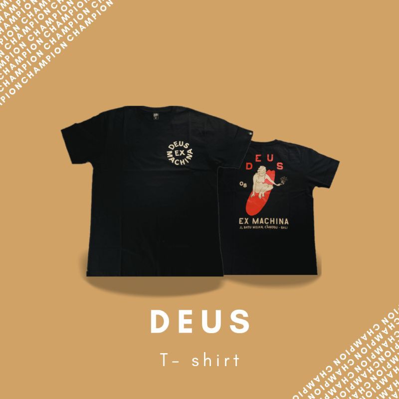 Deus Black Surfer Ori CMT Fulltag Cut Barcode