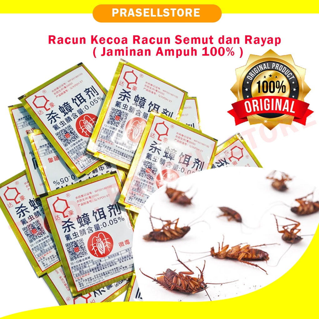 Racun Kecoa Mie Zhang Qing / Bubuk Racun Anti Kecoa - Dijamin Ampuh 100% Original