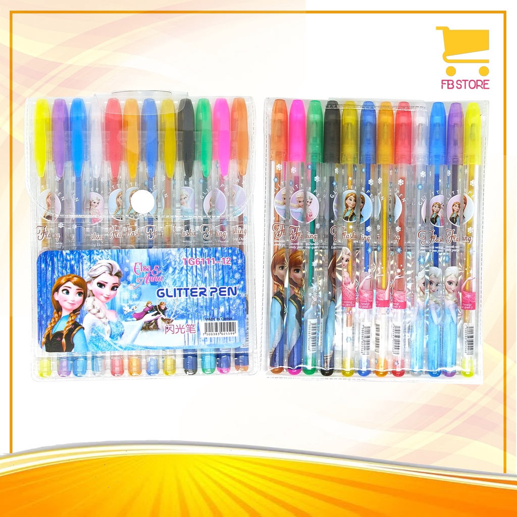 

Glitter Pen 12 Warna / Colour