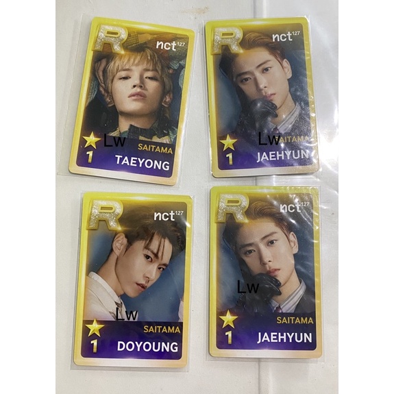 NCT 127 R Card Saitama Neocity in Japan Taeyong Jaehyun Doyoung