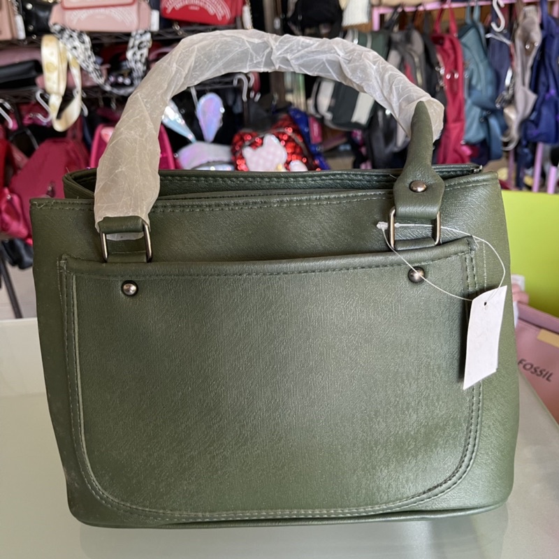 [DEFECT SALE] Tas Wanita Tote bag Shoulder tali panjang sling selempang Top Handle Handbag Import Ku