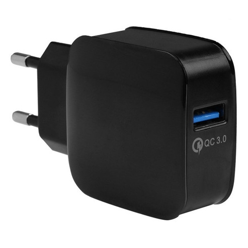 Taffware Wall Charger USB 1 Port QuickCharge 3.0 - BK-370 - HTM