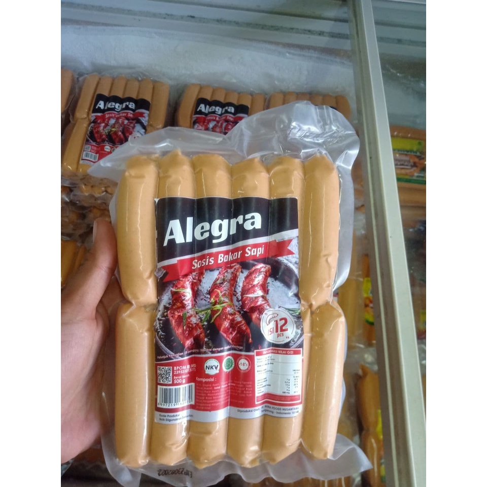 

SOSIS BAKAR SAPI ISI 12 ALEGRA - FROZEN FOOD PURWAKARTA