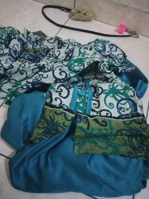 Maura Couple - Sania Ruffle Batik Couple Ori Ndoro Jowi Dnt Garansi Termurah Shopee - Batik Couple