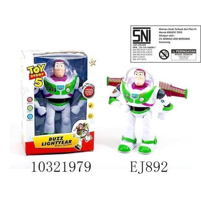 Promo  barang baru  Mainan Anak Robot Toy Story 5 Buzz Lightyear EJ892