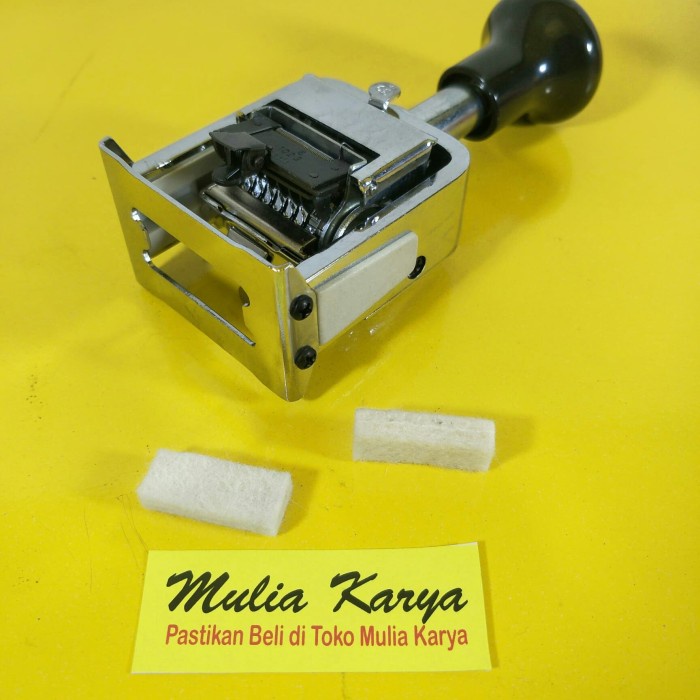 

Unik Busa Stempel Numerator / Ink Pad Numbering Otomatis Bagus