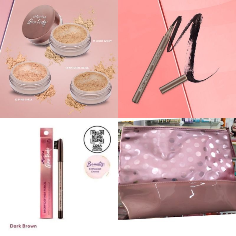 Marina Glow Ready Paket 3pc+pouch