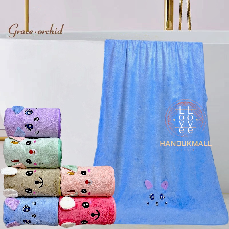 Handukmall handuk mandi  handuk bayi / Anak handuk besar handuk murah daya serap tinggi dan lembut