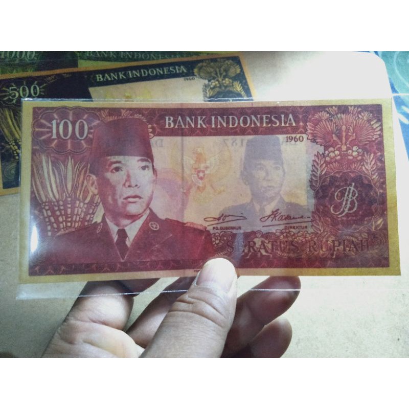 Uang Kuno Soekarno sukarno 5 Rupiah sampai 1000 Rupiah Repro premium