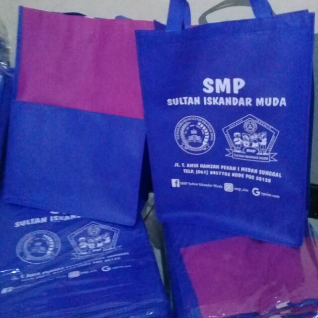 

Tas promosi sekolah 25×12×T30