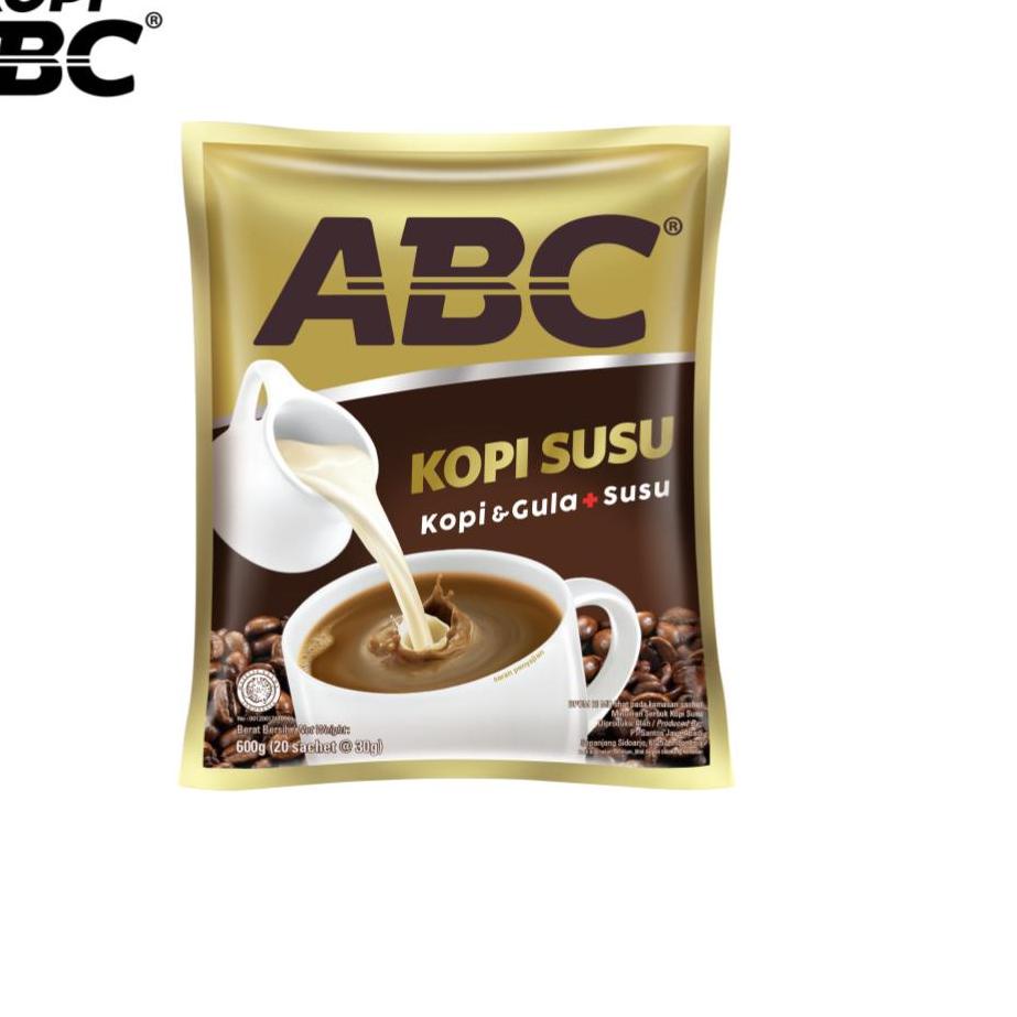 

Berkualitas ABC Kopi Susu 20 x 31 gr ..