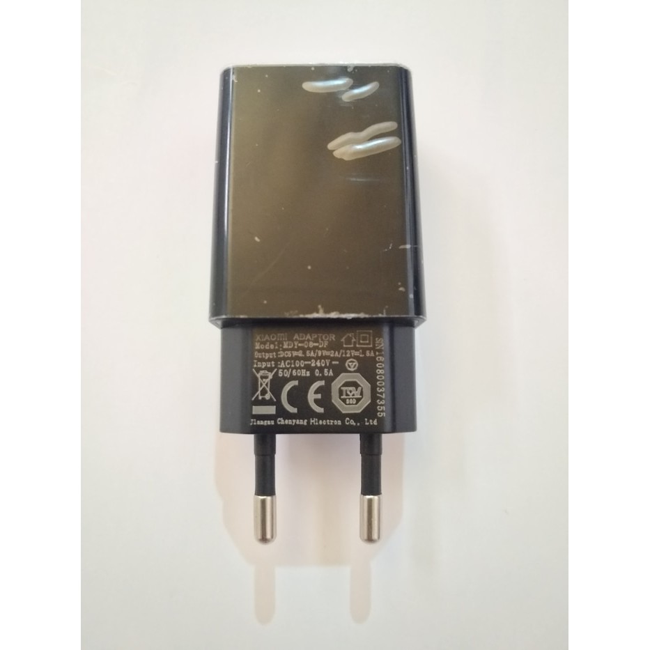 Batok Adaptor Kepala Charger Xiaomi Original Fast Charging 2A 9V