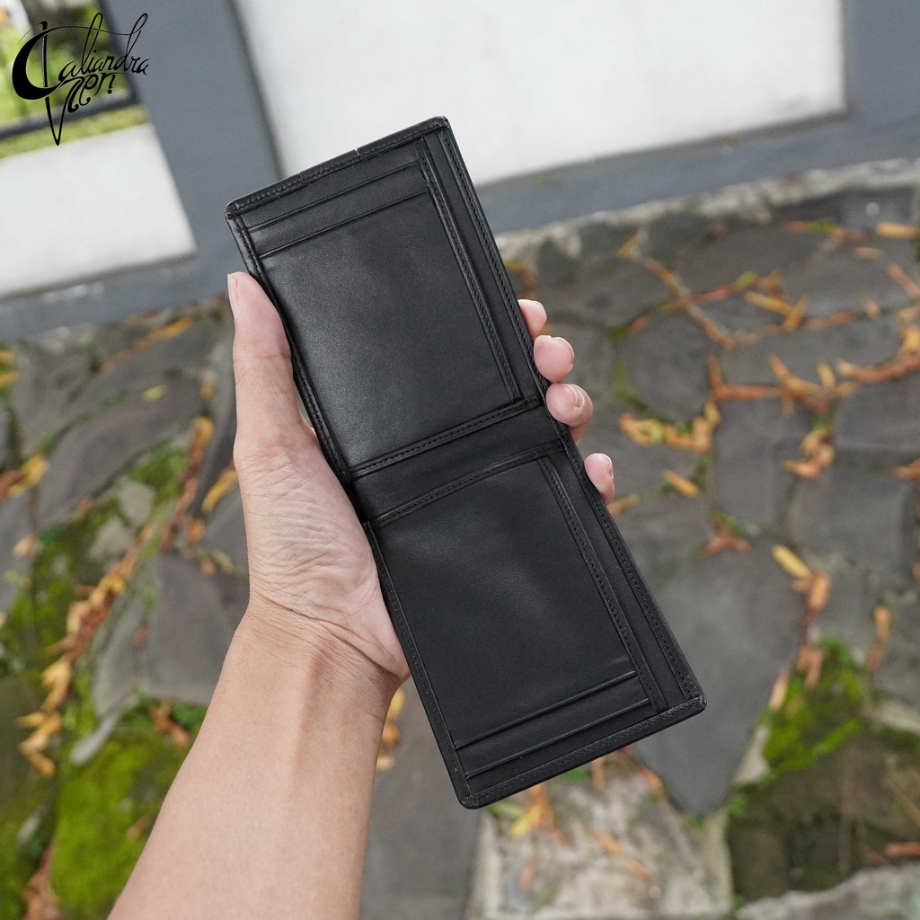 Caliandravieri Dompet Pria Kulit Asli CVX Super Slim Minimalis