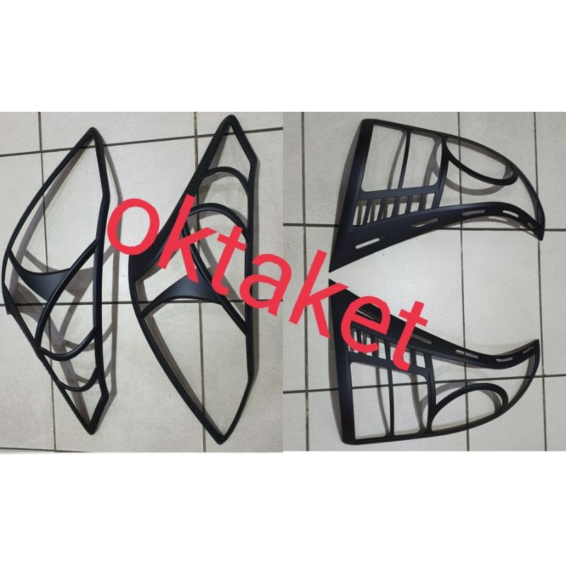 paket garnish all new avanza xenia 2012-2014 hitam chrome