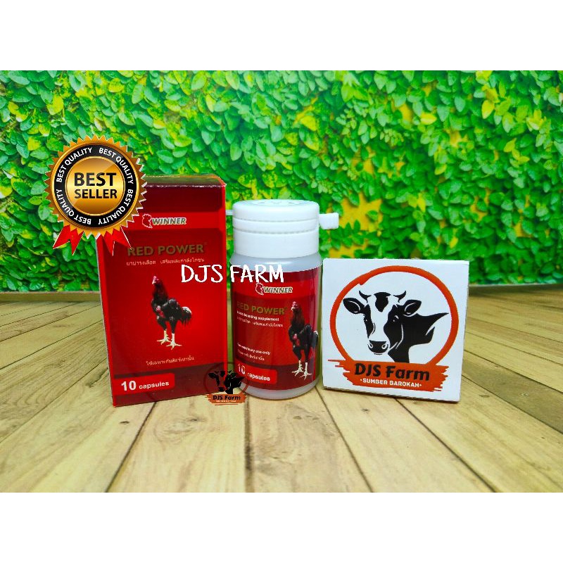 Red Power Winner Obat Penambah Darah Ayam Laga Aduan Medion