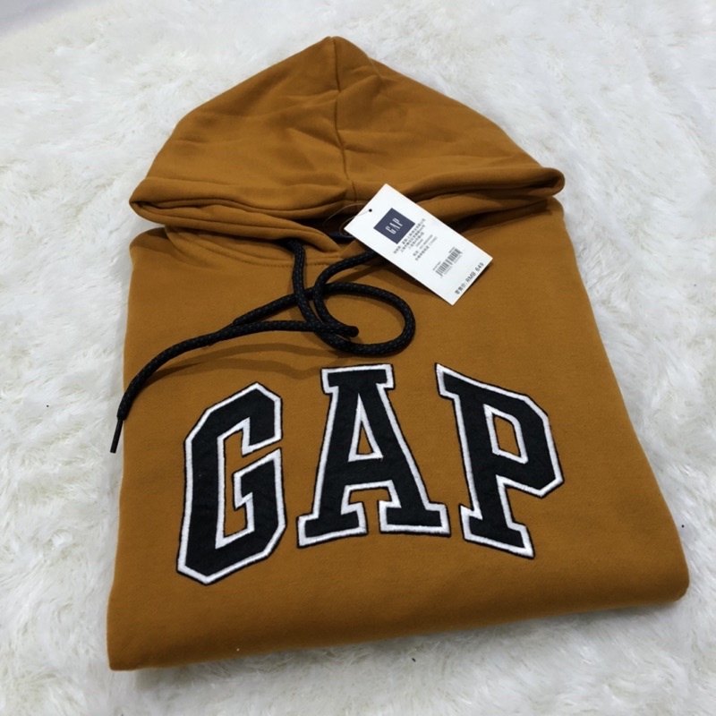 SWEATER HOODIE GAP MUSTARD BORDIR FULLTAG &amp; LEBEL - JACKET STREETWEAR HYPE BEST SELLER