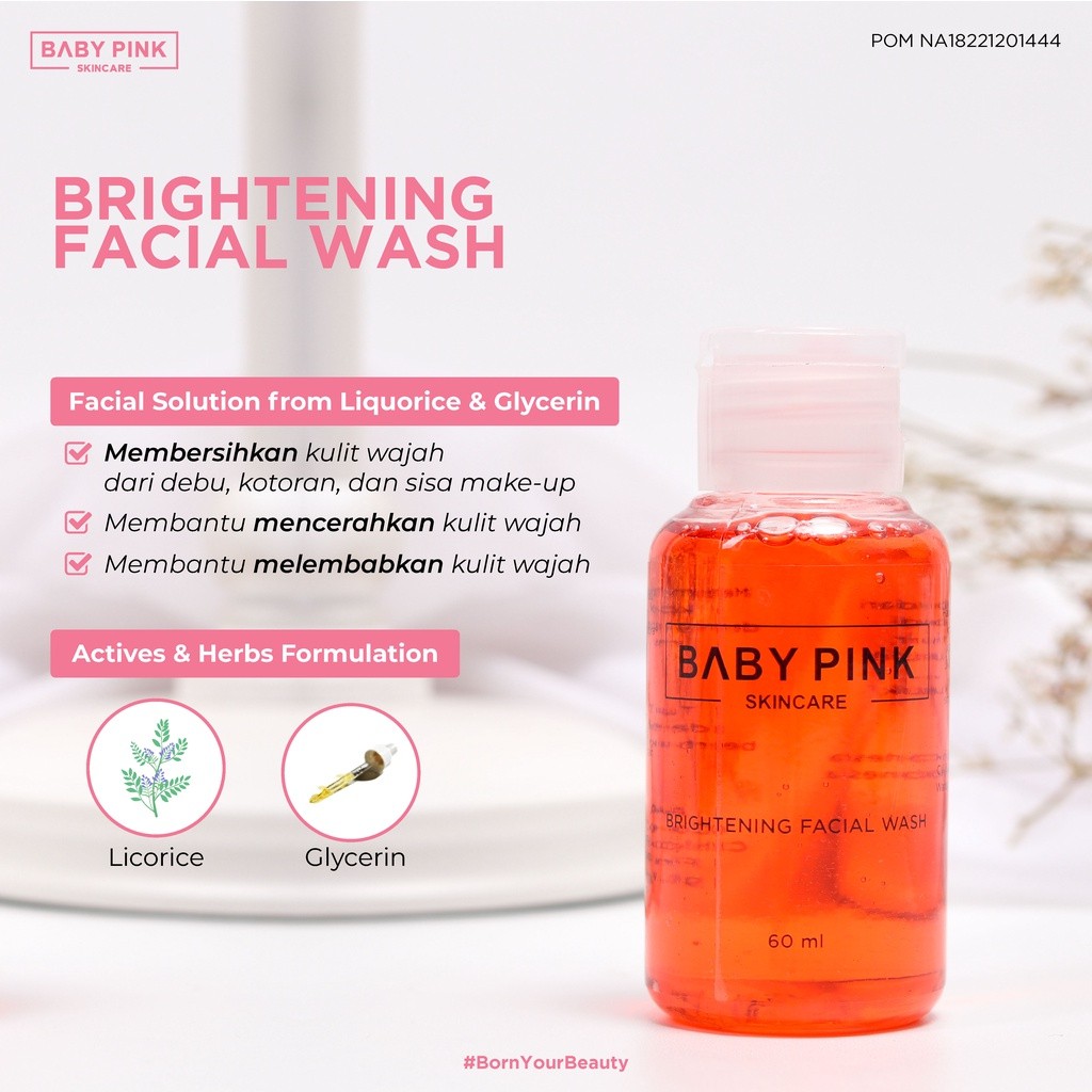 Baby Pink Skincare Facial Wash 60 ml