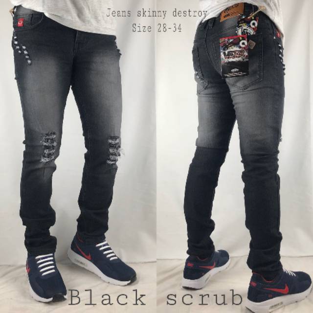 YANG LAGI HITZ Celana jeans panjang pria - celana levis panjang pria - celana denim panjang pria