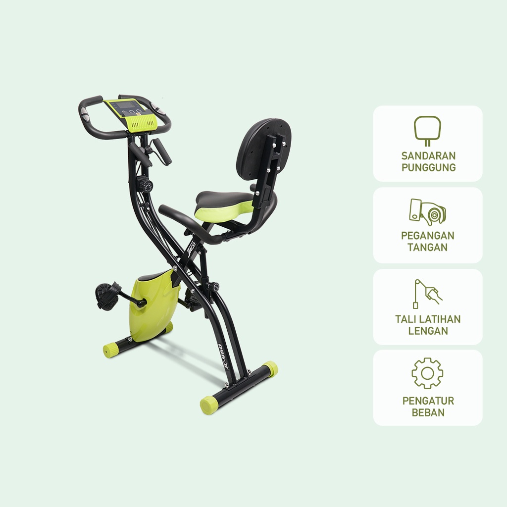 Sepeda Fitness Statis Jaco X-Bike LS 623 Alat Fitness