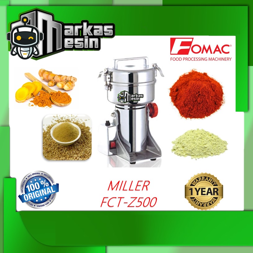 Mesin Penepung Penggiling Tepung Miller FCT-Z500 FOMAC