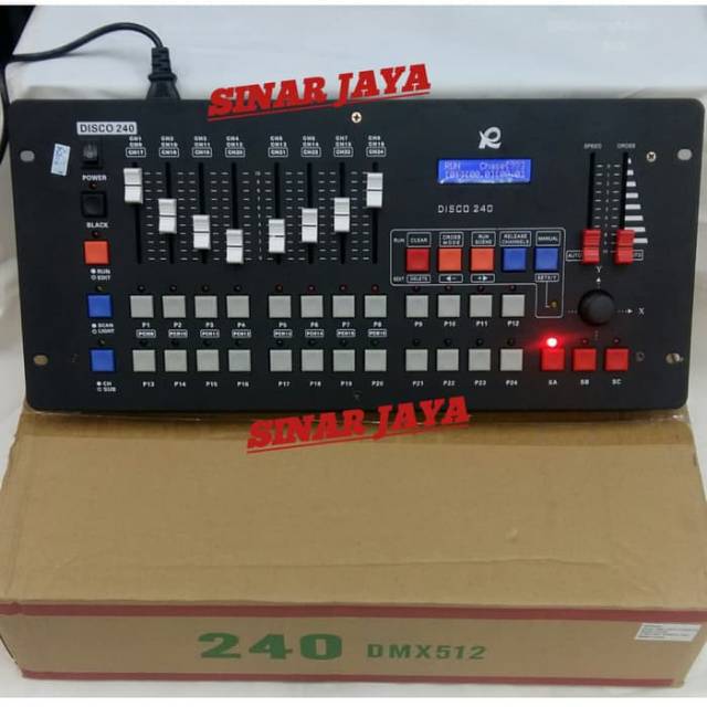 Mixer Lighting DMX 215 / 240 Mixer disco 240