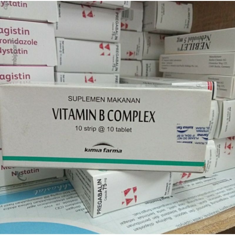 terlaris vitamin B complex kimia farma box