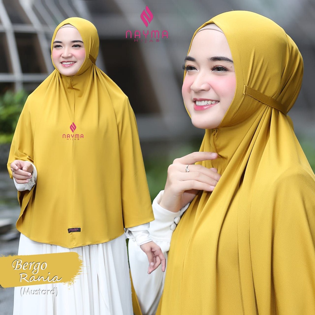 Bergo Rania Bahan Jersey by Nayma hijab-1