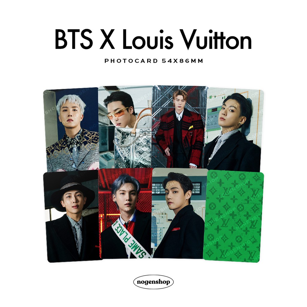 PHOTOCARD PC BTS X LOUIS VUITTON LV