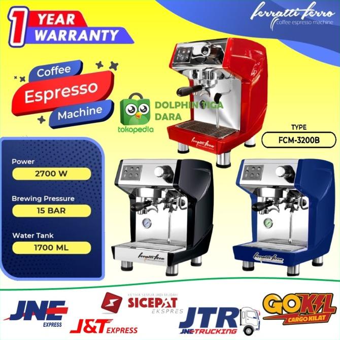 Mesin Alat Pembuat Kopi Espresso Ferati Fero Fcm-3200B Fcm 3200B Mk898219