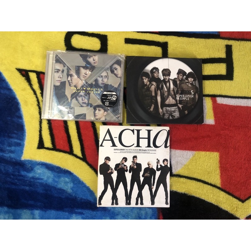 [BACA DESKRIPSI] SUPER JUNIOR ALBUM ONLY ACHA MR. SIMPLE DEVIL MAGIC JAPAN