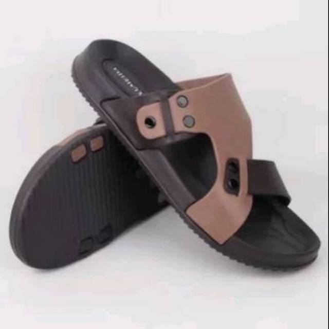 Sandal kasual/ Sandal Selop/ Sandal Karet/ Sandal anti air/ Sandal pria Yumeida