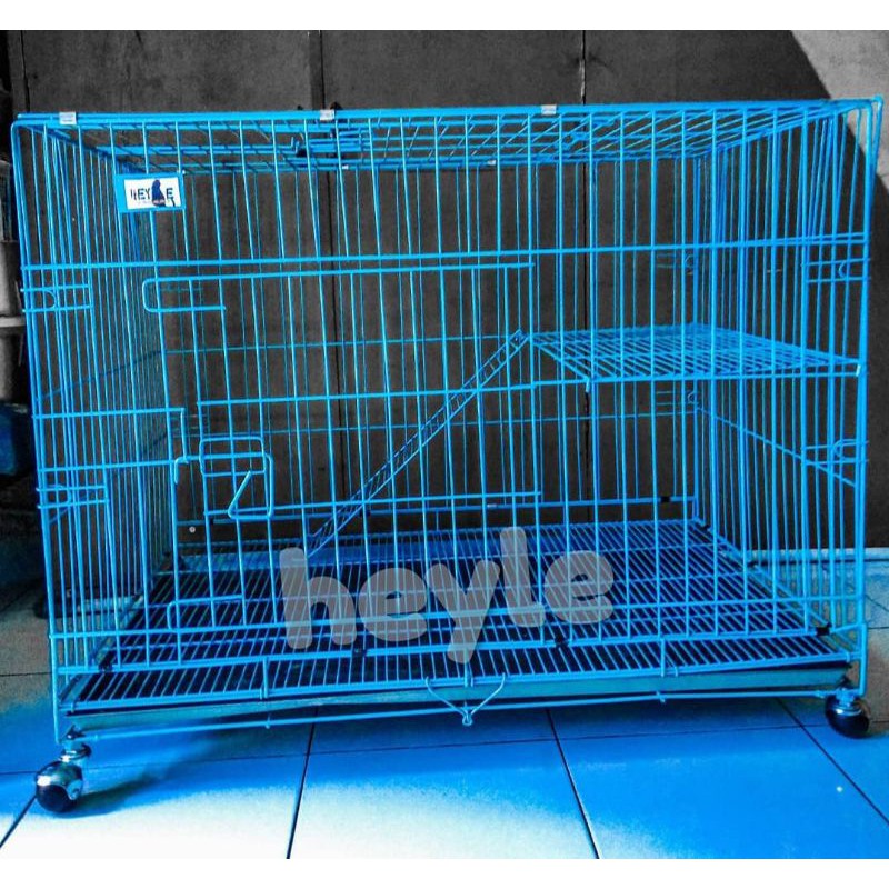 kandang kucing kelinci tingkat besar