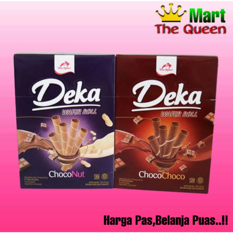 

DEKA Wafer Roll 1 Box isi 24 pcs @8,5gr