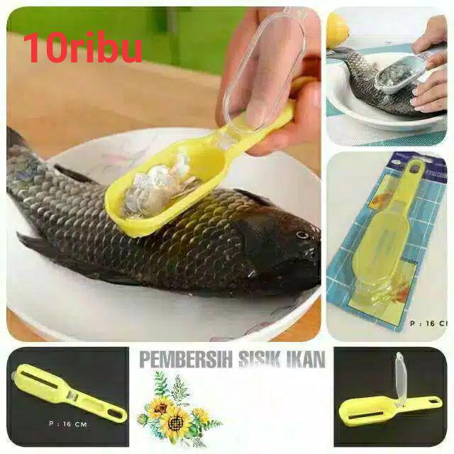 [ 1kg 35 Pcs ] Pengeruk Pengerok Pembersih Sisik Ikan