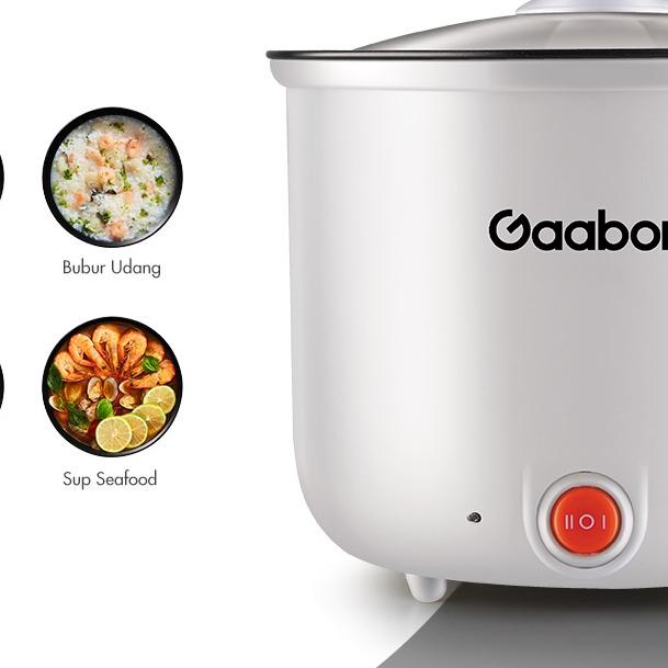 Gaabor Panci Listrik 0,7 L Multifungsi-Panci Listrik Multifungsi Panci Elektrik Serbaguna / GR- N18A