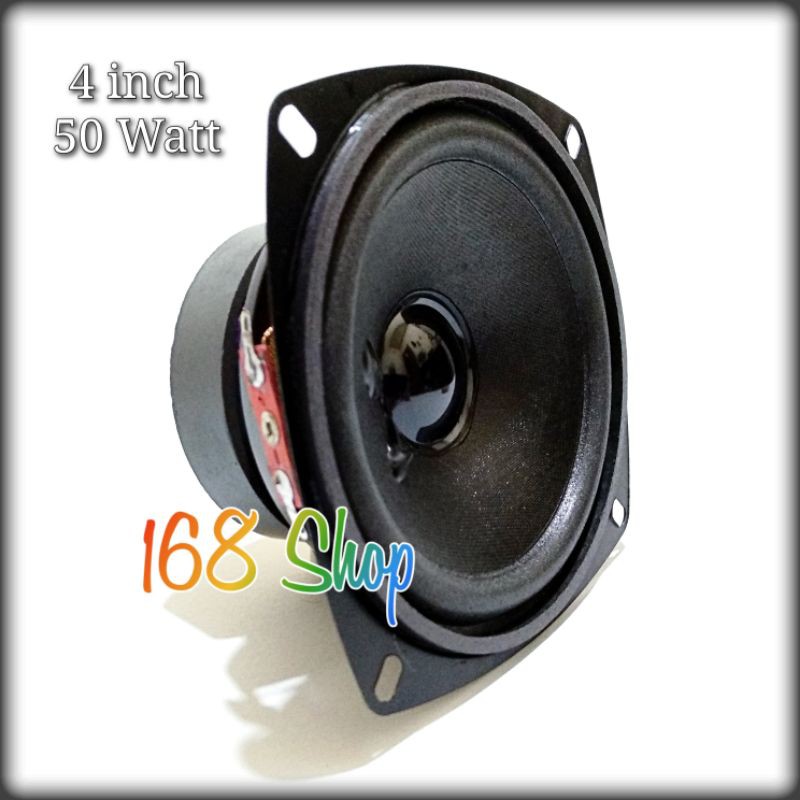 Speaker 4 inch 50watt Black