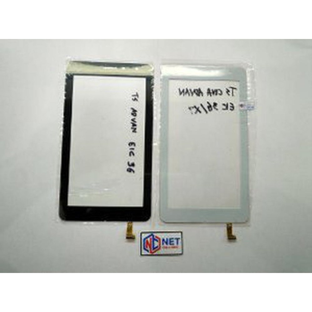 TOUCHSCREEN TAB TABLET HP TS ADVAN Vandroid E1C 3G X7 PLUS Layar Sentuh Putih S7 Hitam Ipad Aipet